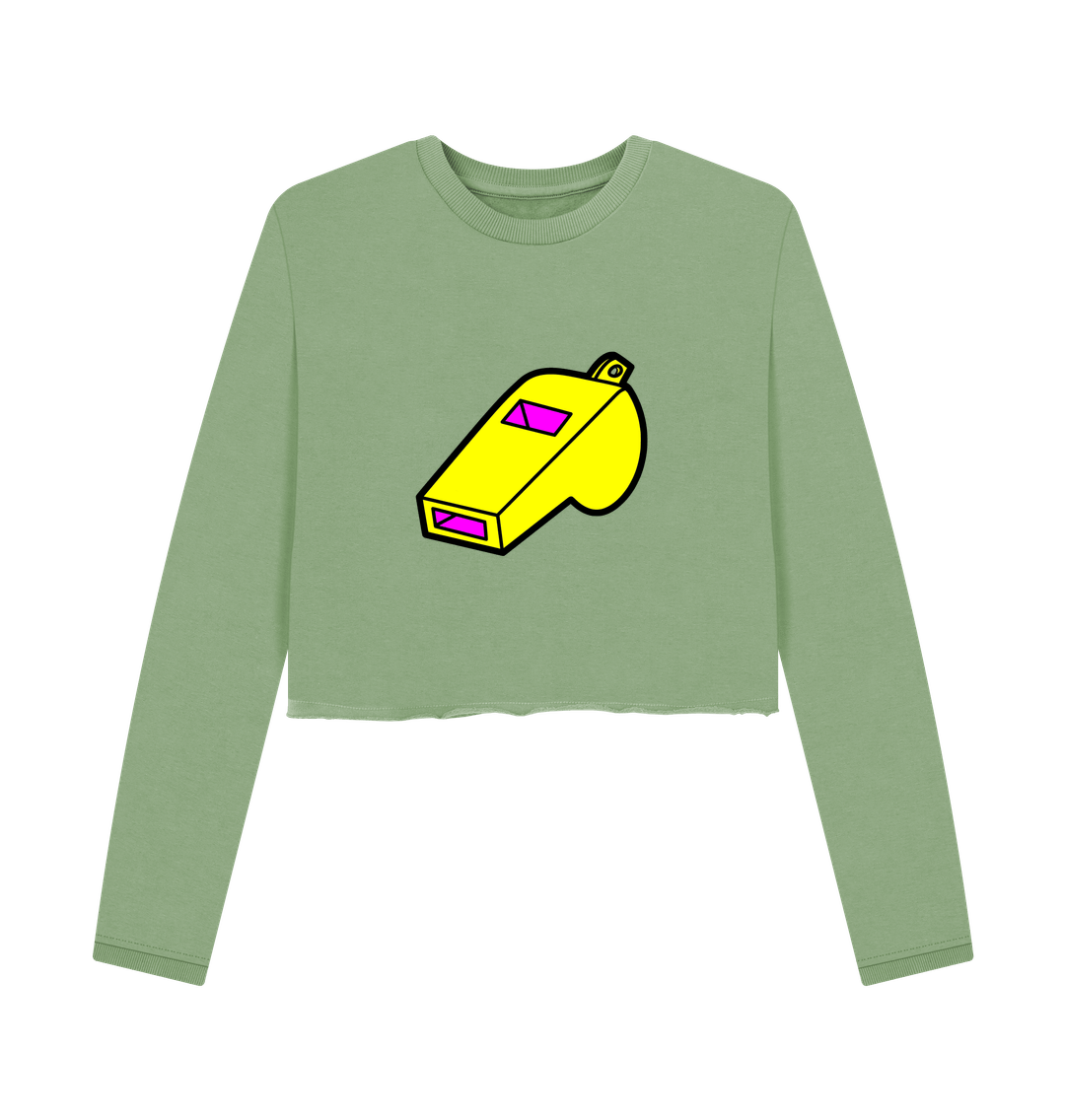 Sage Printed Boxy Jumpers