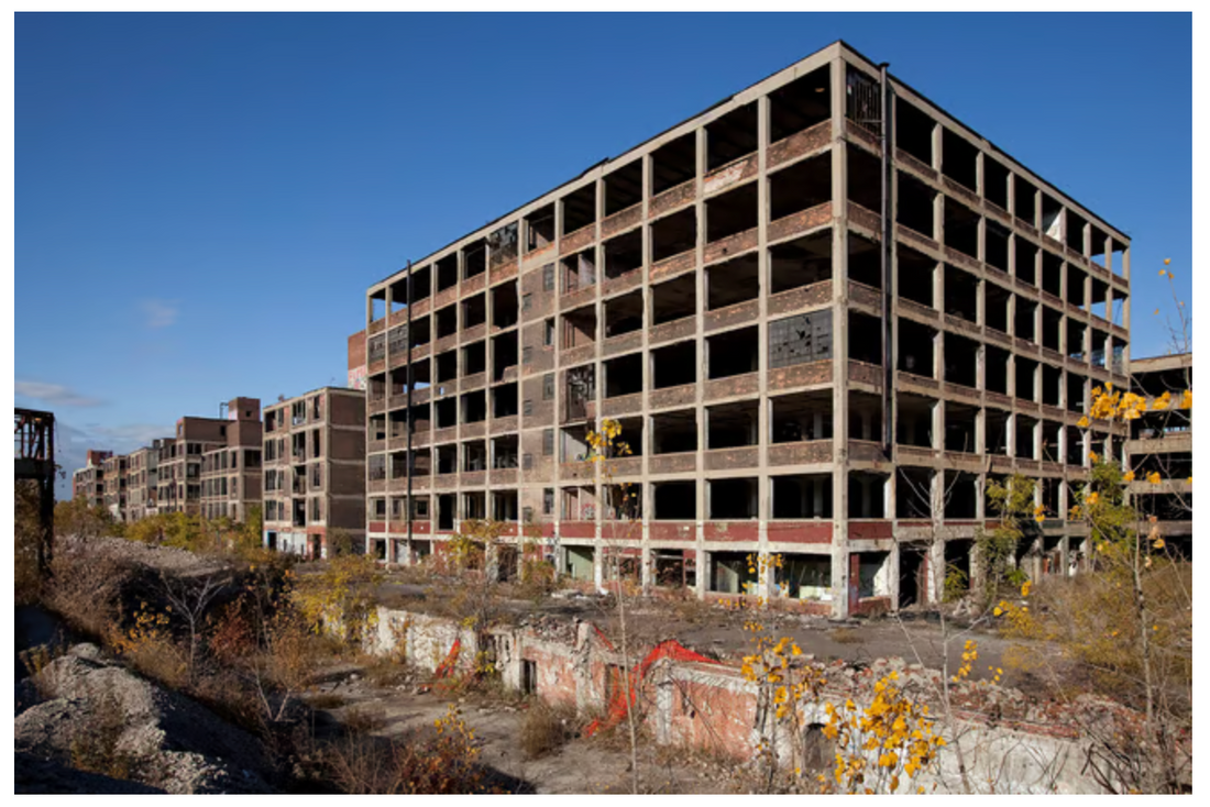 Planned Electronic Museum in Detroit ruin