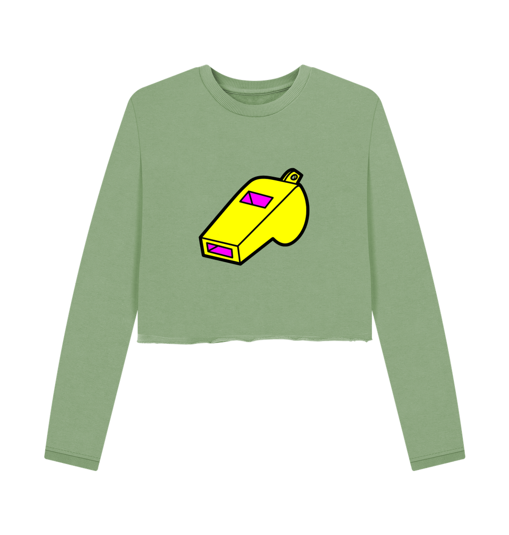 Sage Printed Boxy Jumpers